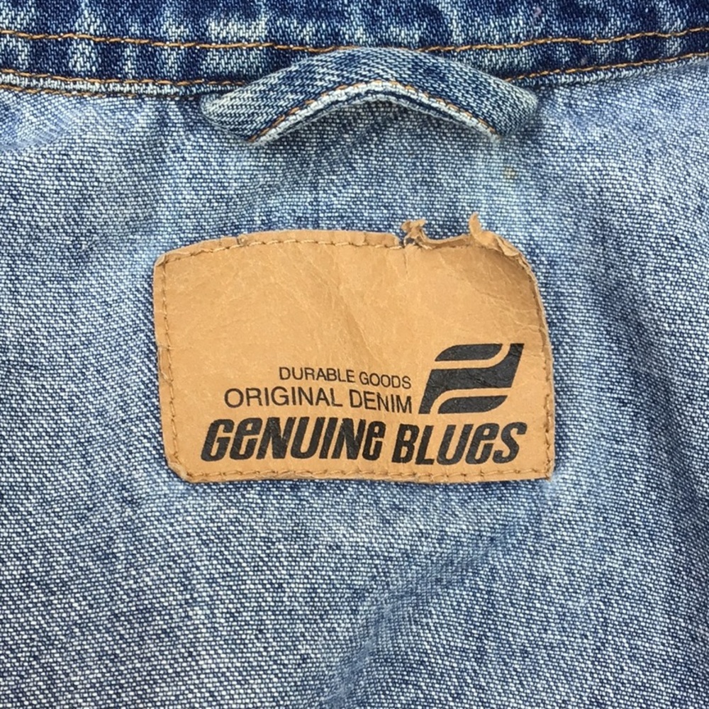 VTG Genuine Blues Denim Jacket, Medium - Picture 10 of 10